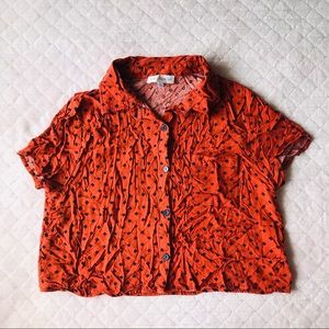 ❗️3/$15❗️Polo Crop Top